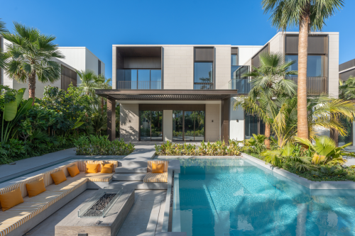 Роскошная вилла в стиле курорта с видом на Бурдж-Халифа в Palm Hills, Dubai Hills Estate 41895