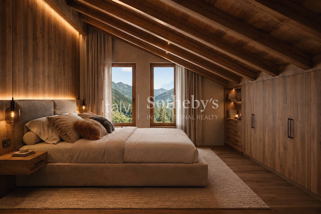 Contemporary chalet in the Dolomites of Selva di Cadore