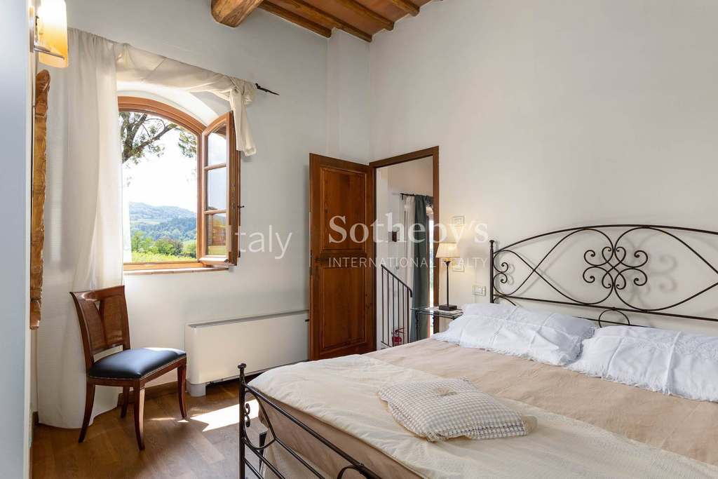 Winery with ancient country house in San gimignano