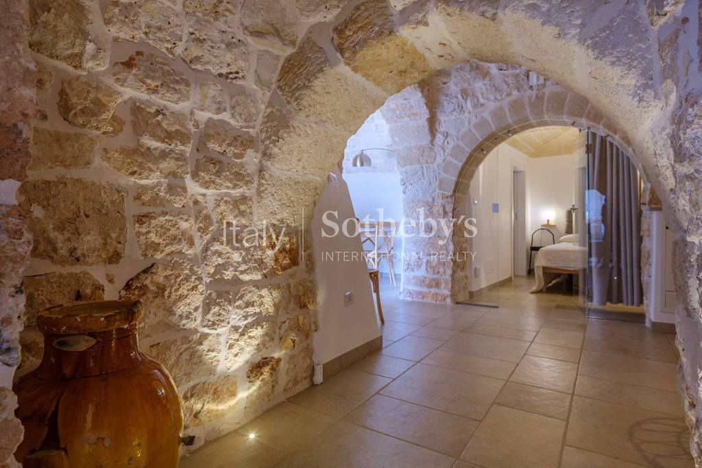 Renovated traditional Apulian trulli with swimming pool