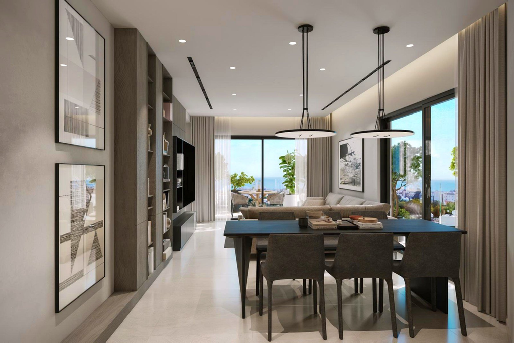 Апартаменты с 2 спальнями в Пафосе