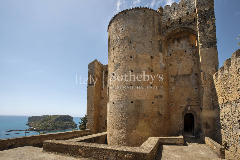 Norman fortress on the sea of Calabria