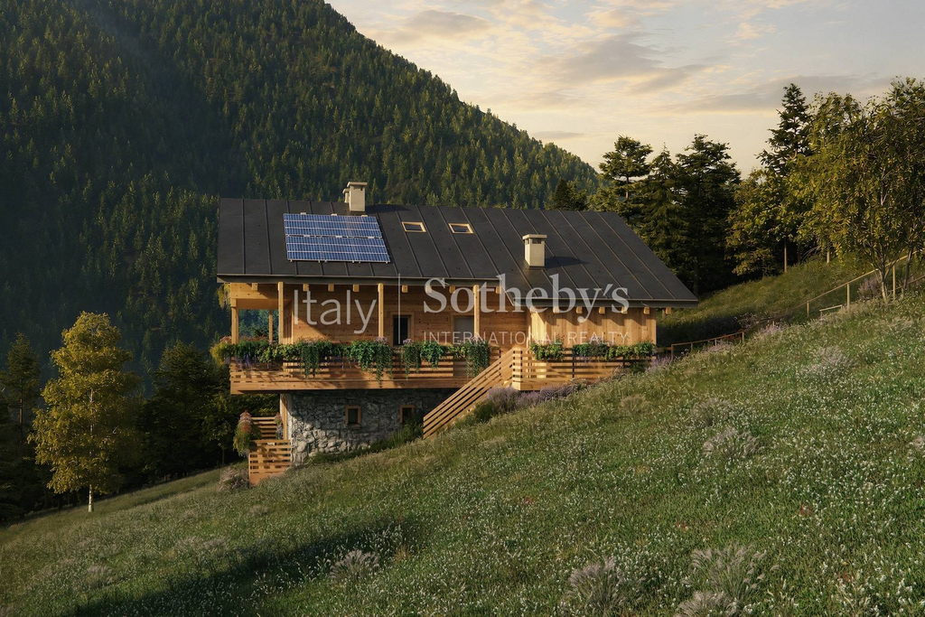 Contemporary chalet in the Dolomites of Selva di Cadore