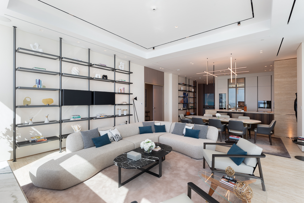 Элитные апартаменты с четырьмя спальнями и террасой в Jumeirah Beach Residence, Дубай
