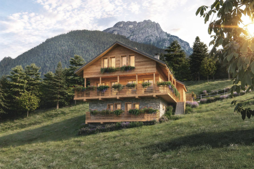 Contemporary chalet in the Dolomites of Selva di Cadore 42862