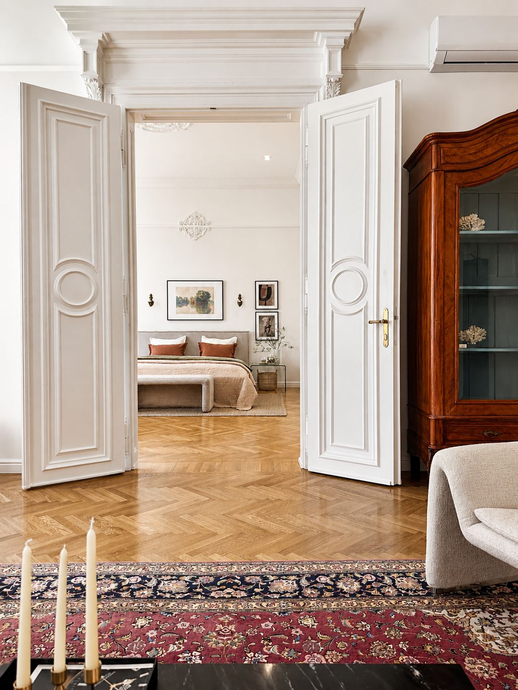 Отремонтированная парижская квартира с видом в 5-м районе