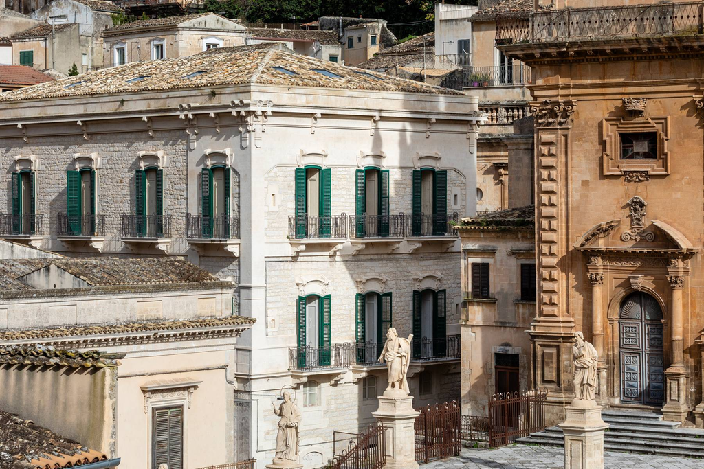 Prestigious palace overlooking Modica Cathedral