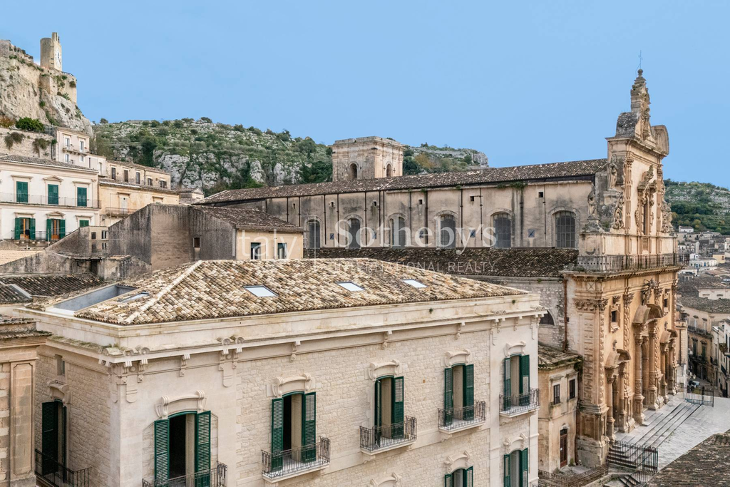 Prestigious palace overlooking Modica Cathedral