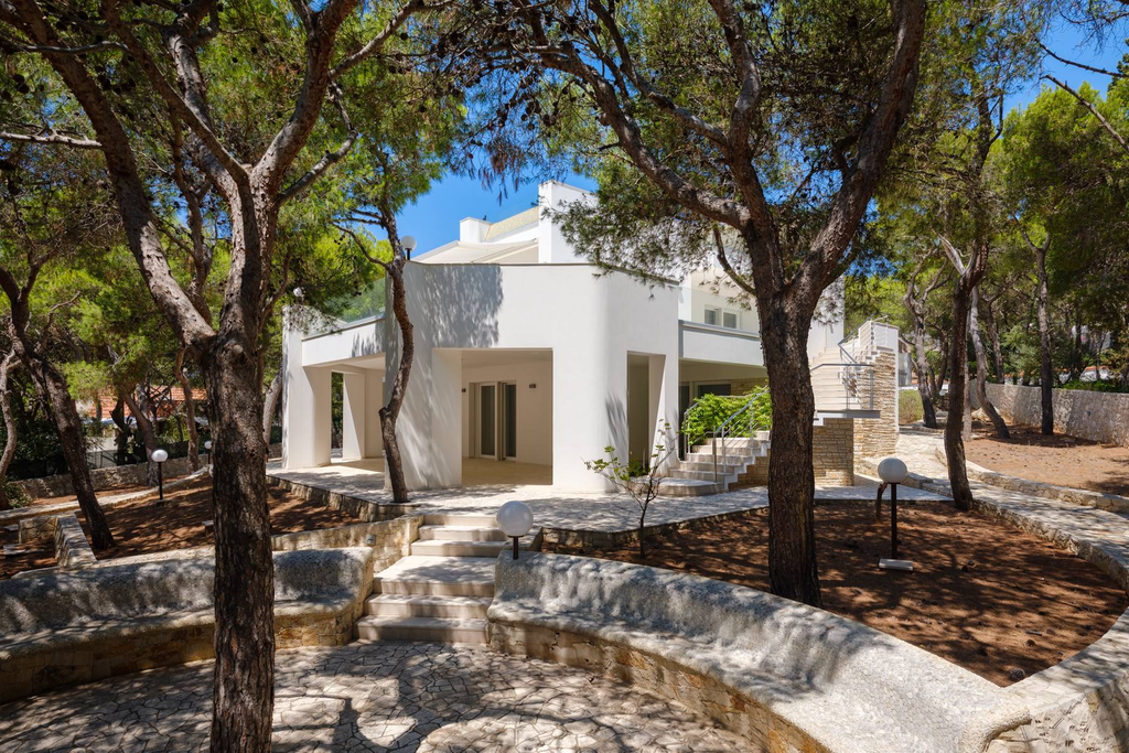 Prestigious villa with sea view pool