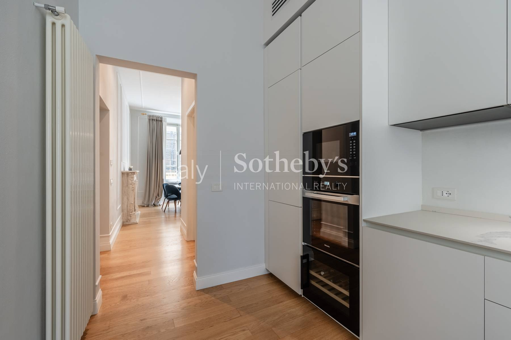 Elegant designer apartment in a historic palazzo with lift
