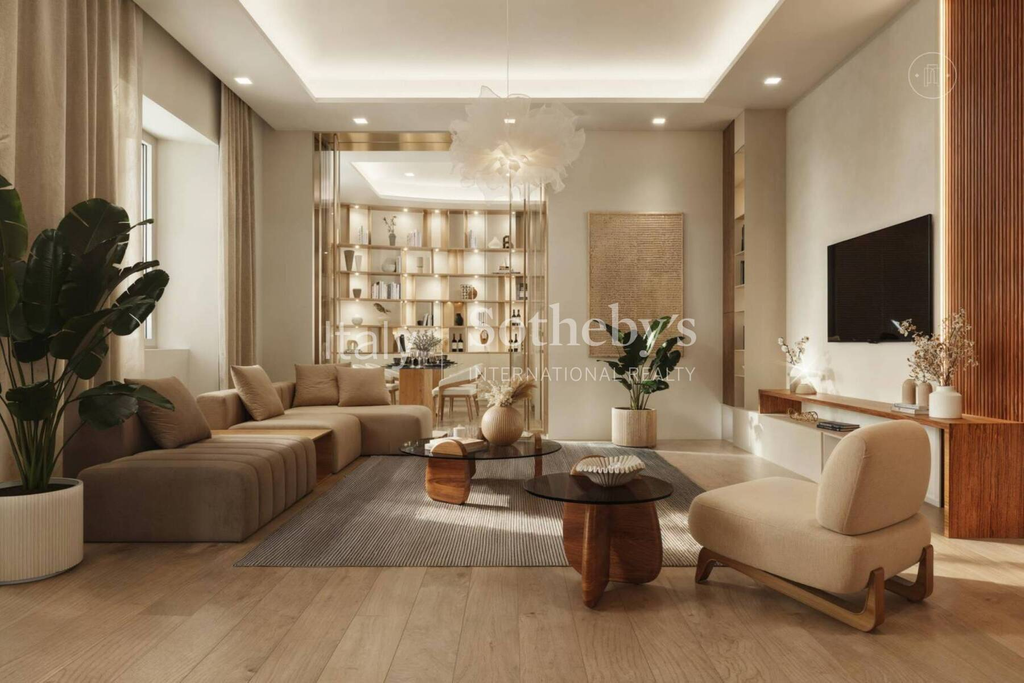 Elegant garden apartment in Villa dei Massimi