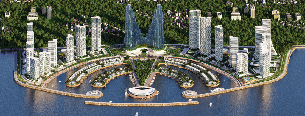 Первый искусственный остров на Черном море