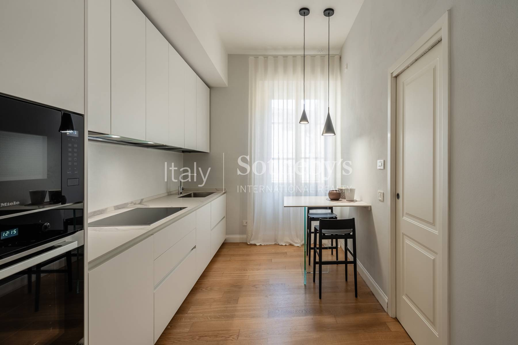 Elegant designer apartment in a historic palazzo with lift