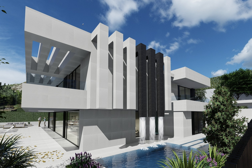 Dream house, elegant, minimalist and innovative in a privileged environment.