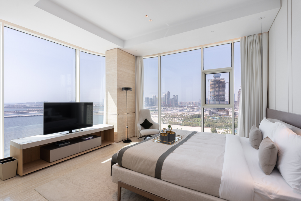 Элитные апартаменты с четырьмя спальнями и террасой в Jumeirah Beach Residence, Дубай