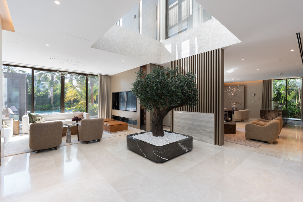 Роскошная вилла в стиле курорта с видом на Бурдж-Халифа в Palm Hills, Dubai Hills Estate