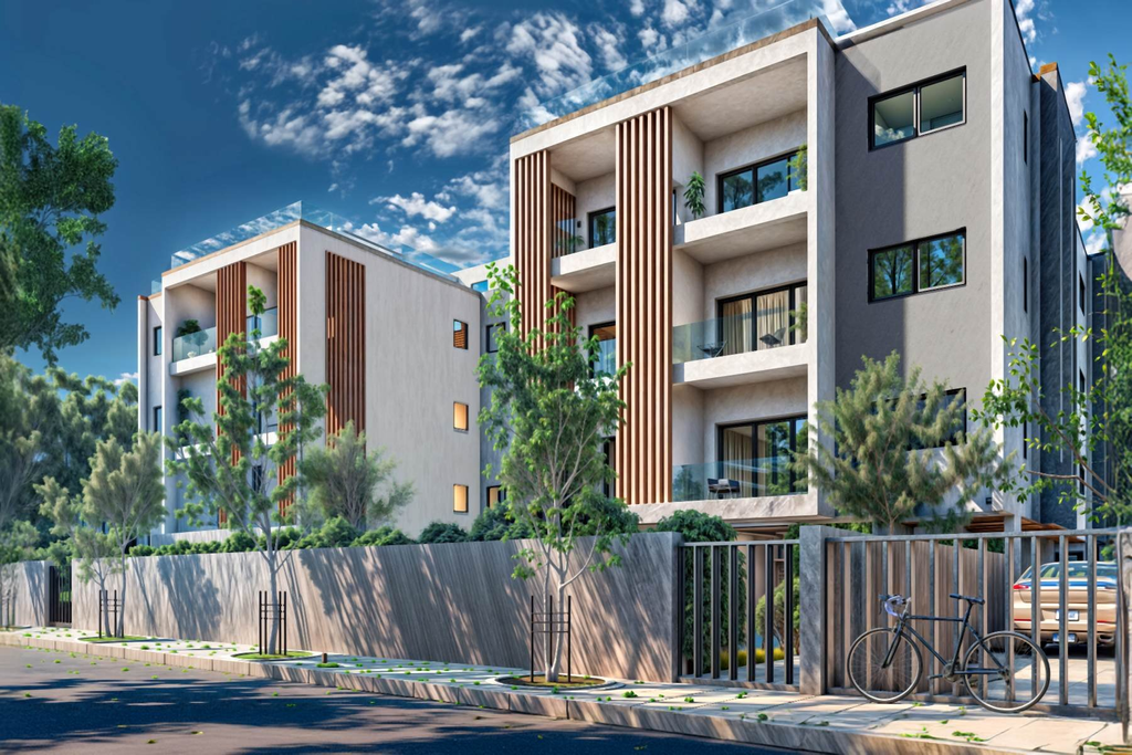 Апартаменты с 2 спальнями в Пафосе