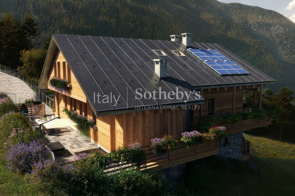 Contemporary chalet in the Dolomites of Selva di Cadore