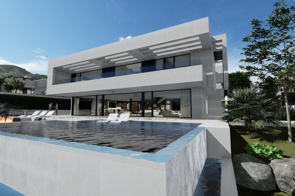 Dream house, elegant, minimalist and innovative in a privileged environment.