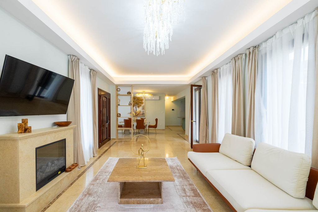 Трехкомнатный бунгало в гольф-курорте Aphrodite Hills, Пафос