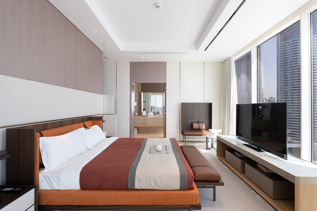 Элитные апартаменты с четырьмя спальнями и террасой в Jumeirah Beach Residence, Дубай