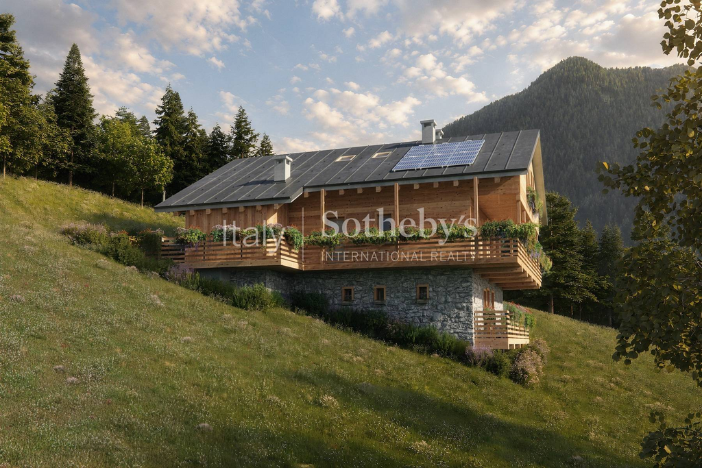 Contemporary chalet in the Dolomites of Selva di Cadore