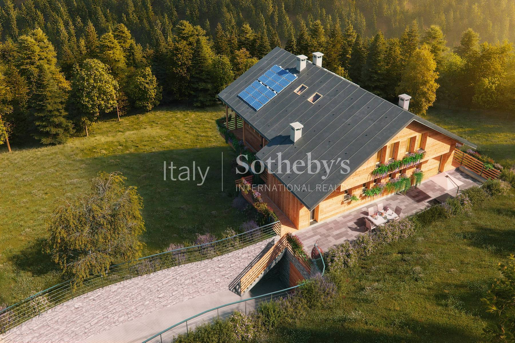 Contemporary chalet in the Dolomites of Selva di Cadore
