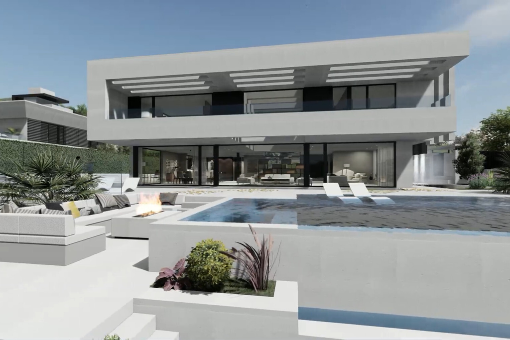 Dream house, elegant, minimalist and innovative in a privileged environment.