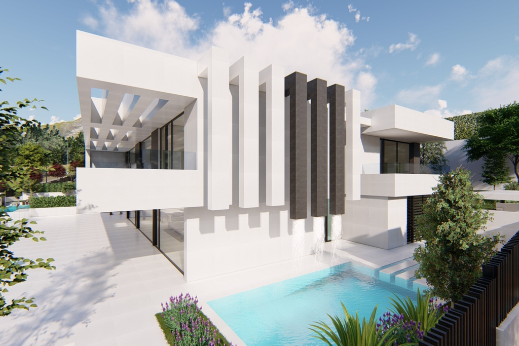 Dream house, elegant, minimalist and innovative in a privileged environment.