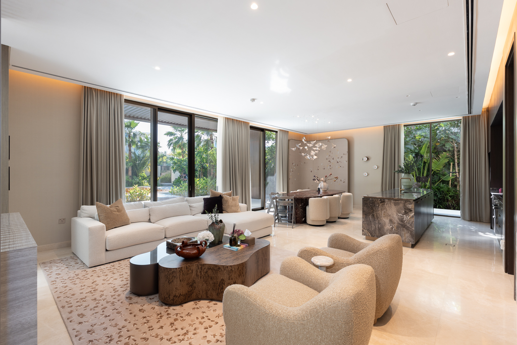 Роскошная вилла в стиле курорта с видом на Бурдж-Халифа в Palm Hills, Dubai Hills Estate