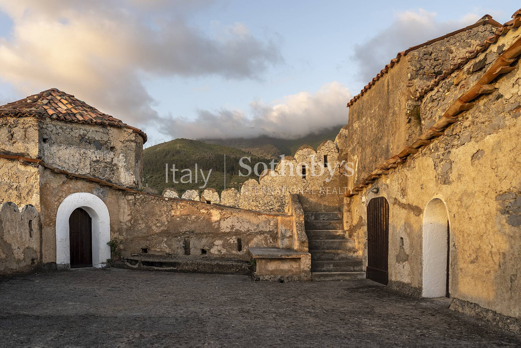 Norman fortress on the sea of Calabria