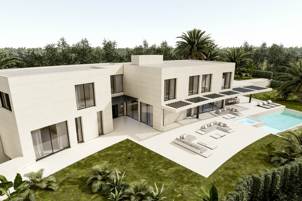 Villa Nura: New construction of luxury, design and comfort in Rocaferrera.